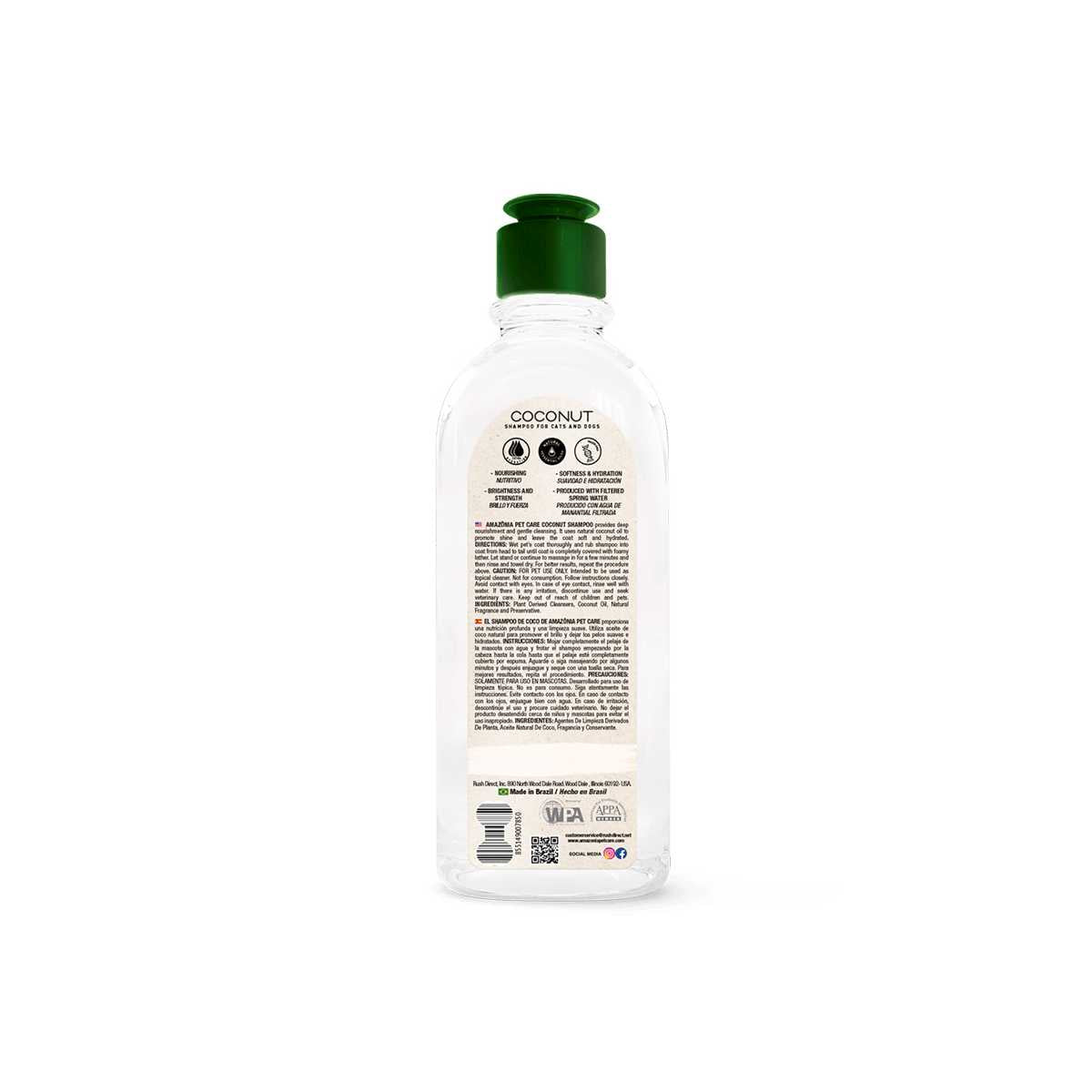 Amazonia Coconut Vegan & Natural Pet Shampoo | Pawlicious & Company
