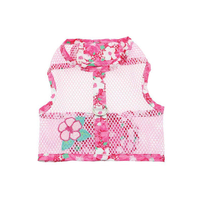 Cool Mesh Harness - Pink Hawaiian Hibiscus | Pawlicious & Company