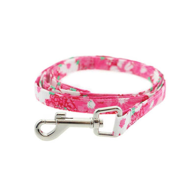 Cool Mesh Harness - Pink Hawaiian Hibiscus | Pawlicious & Company