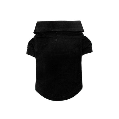 100% Cotton Polo Shirts in Black | Pawlicious & Company