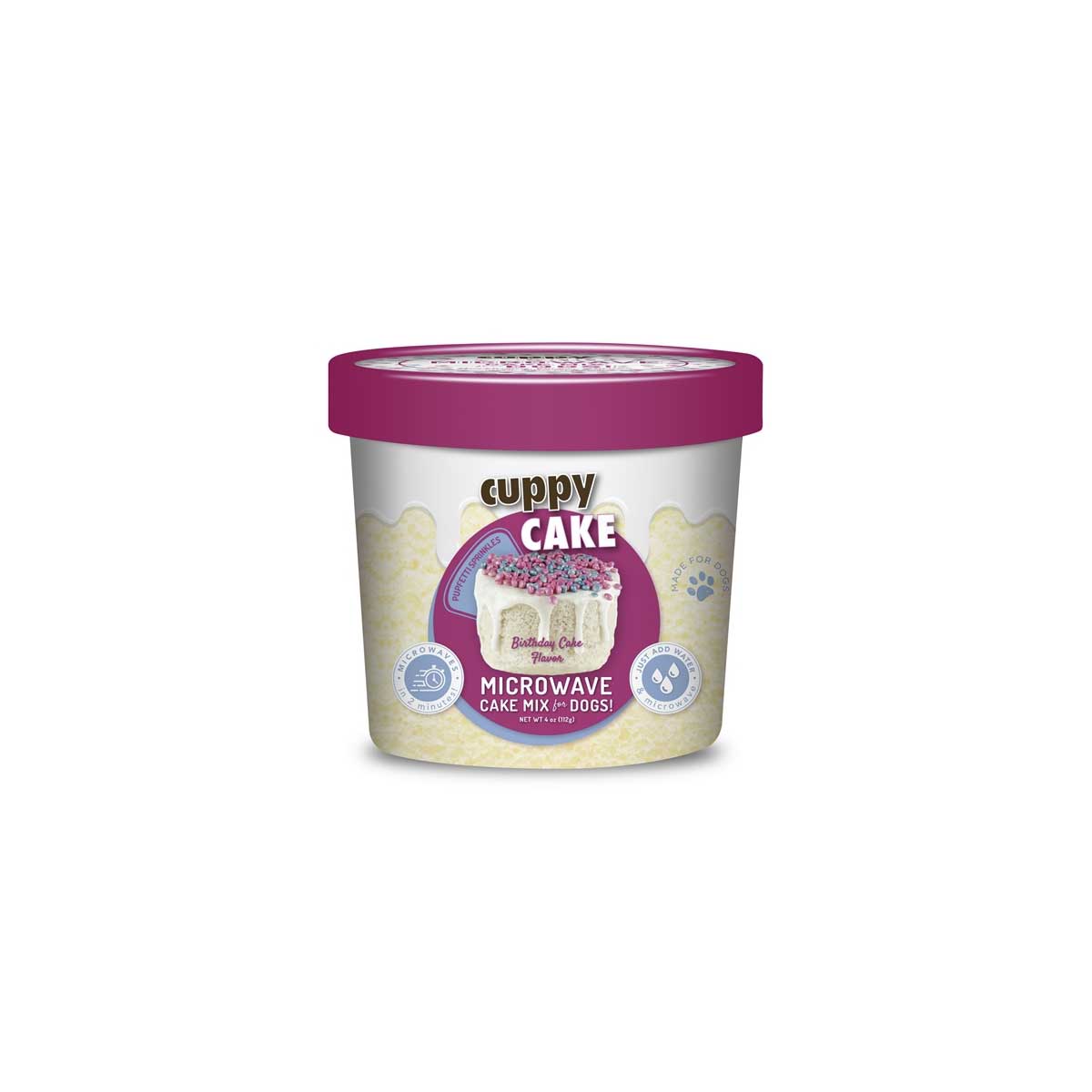 Cuppy Cake - Microwave Cake in A Cup for Dogs