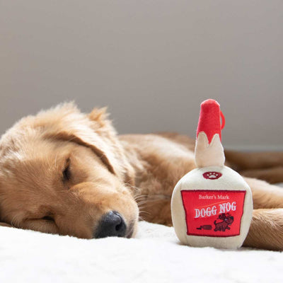 Barker's Mark Dogg Nog Plush Dog Toy | Pawlicious & Company