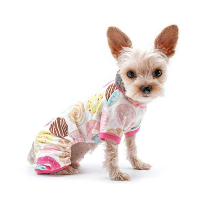Donut Print Dog Pajamas | Pawlicious & Company