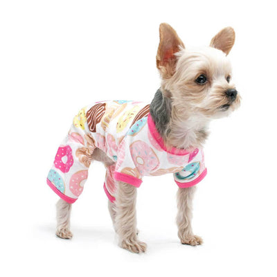 Donut Print Dog Pajamas | Pawlicious & Company