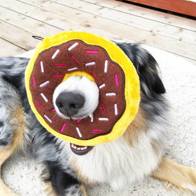 Donutz Chocolate Plush Dog Toy | Pawlicious & Company
