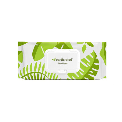 Earth Rated Pet Grooming Wipes 100 Count Unscented | Pawlicious & Company