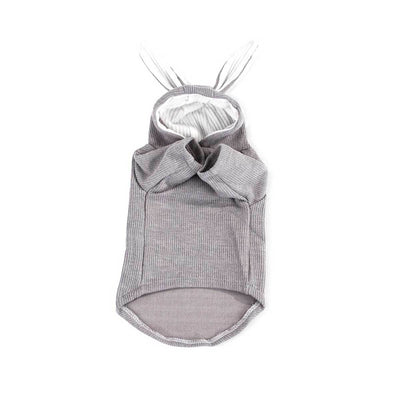 Gray Hoodie with Rabbit Ears | Pawlicious & Company