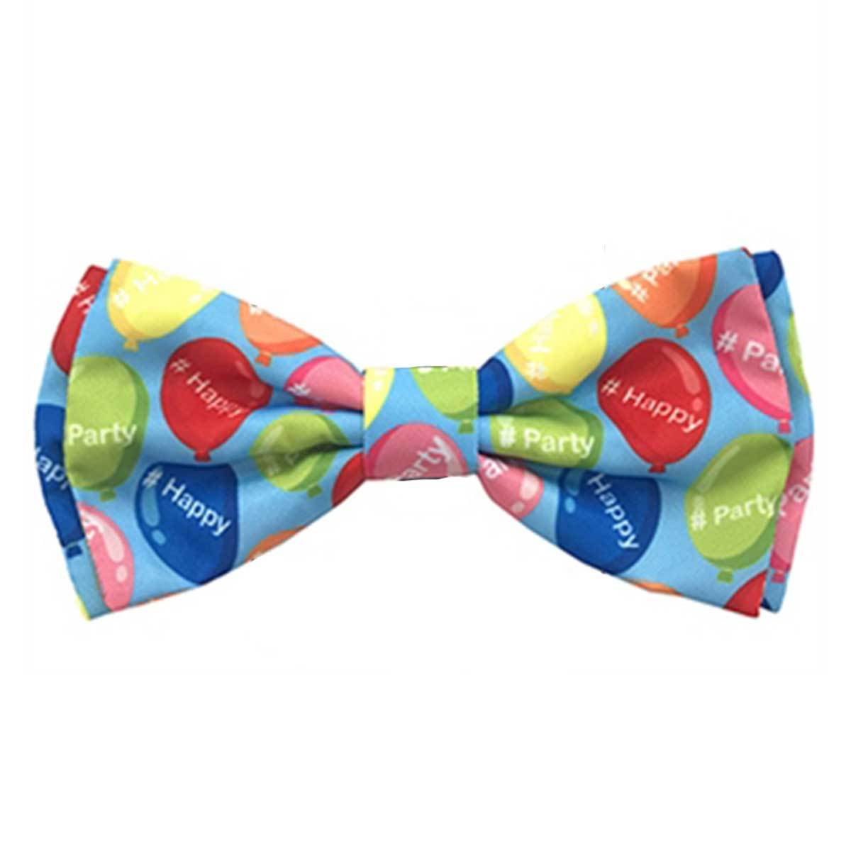Happy Balloons Dog Collar Bow Tie | Pawlicious & Company