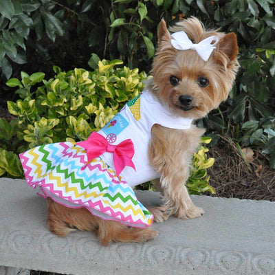 Ice Cream Cart Dog Dress with Matching Leash | Pawlicious & Company
