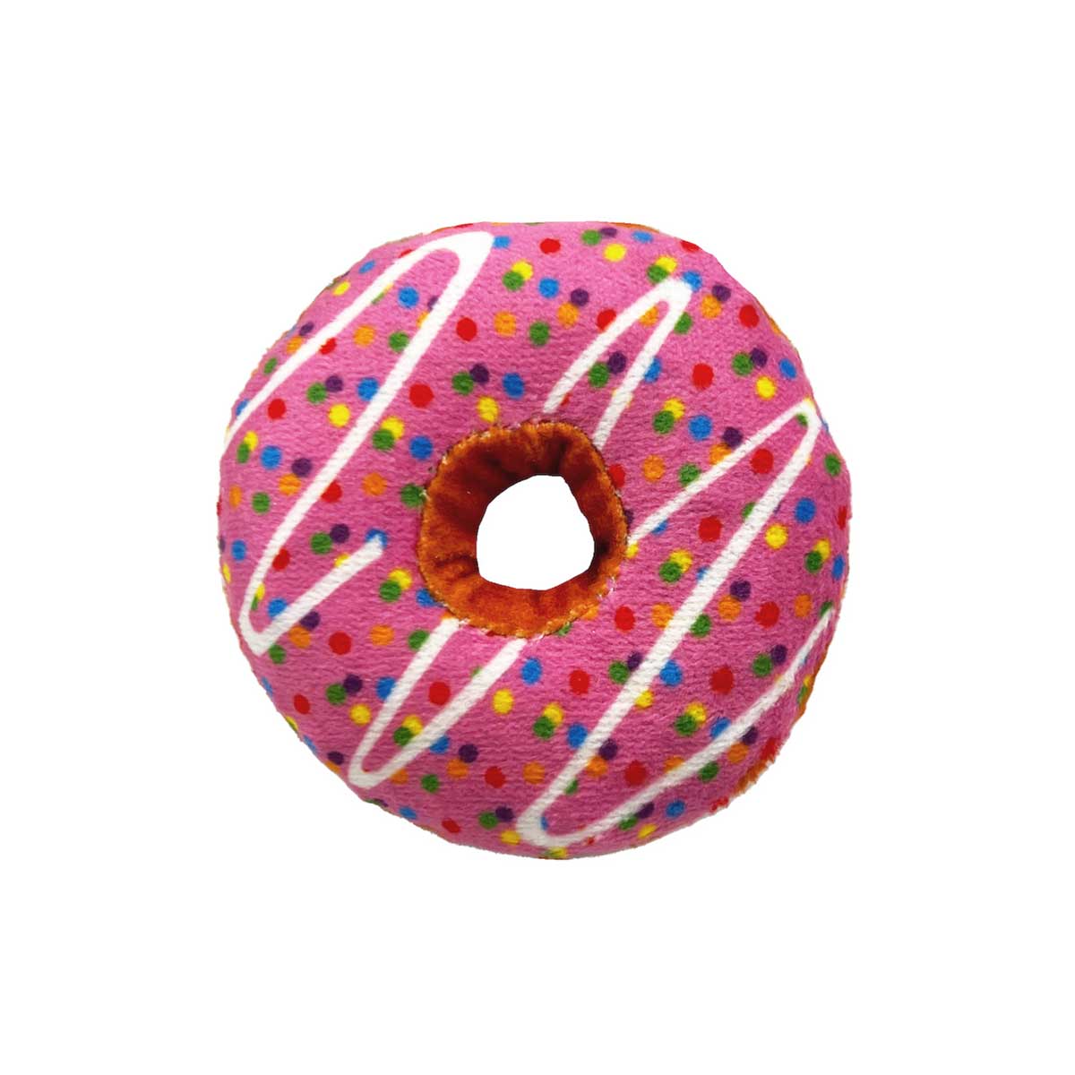 Strawberry Donut Plush Catnip Toy | Pawlicious & Company
