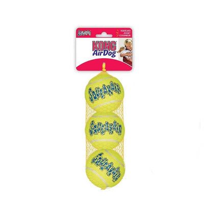 Kong AirDog Squeaker Tennis Balls - Medium 3 Pack | Pawlicious & Company