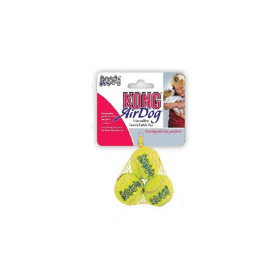Kong AirDog Squeaker Tennis Balls - Small 3 Pack | Pawlicious & Company