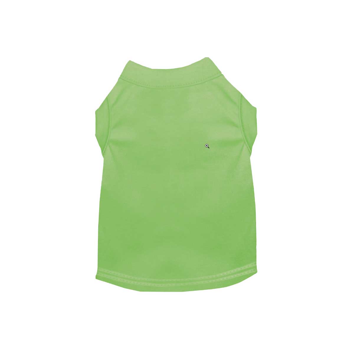 Cotton Poly Blend Tee Shirt in Lime Green | Pawlicious & Company