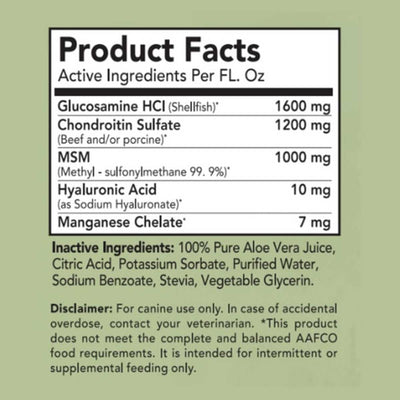 Natural Dog Company Liquid Glucosamine | Pawlicious & Company