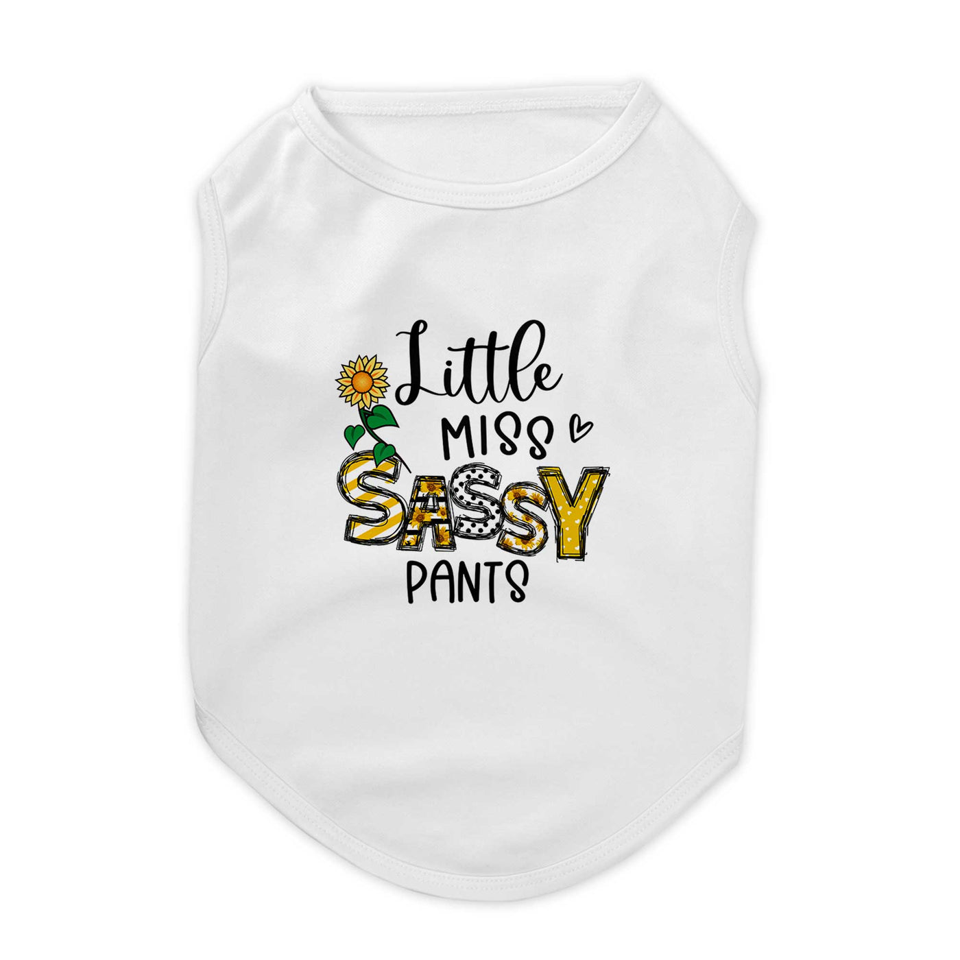 Little Miss Sassy Pants Pet Tee Shirt | Pawlicious & Company