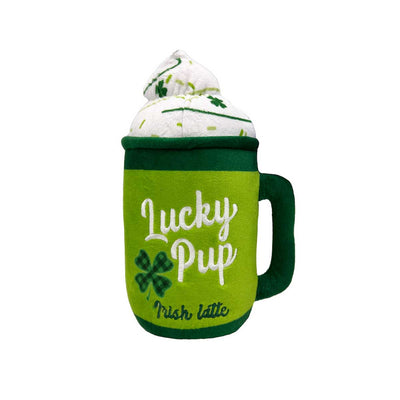 Lucky Pup Irish Latte Plush Dog Toy