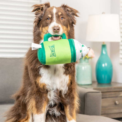 Lucky Pup Irish Latte Plush Dog Toy