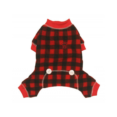Red Lumberjack Dog Pajama | Pawlicious & Company