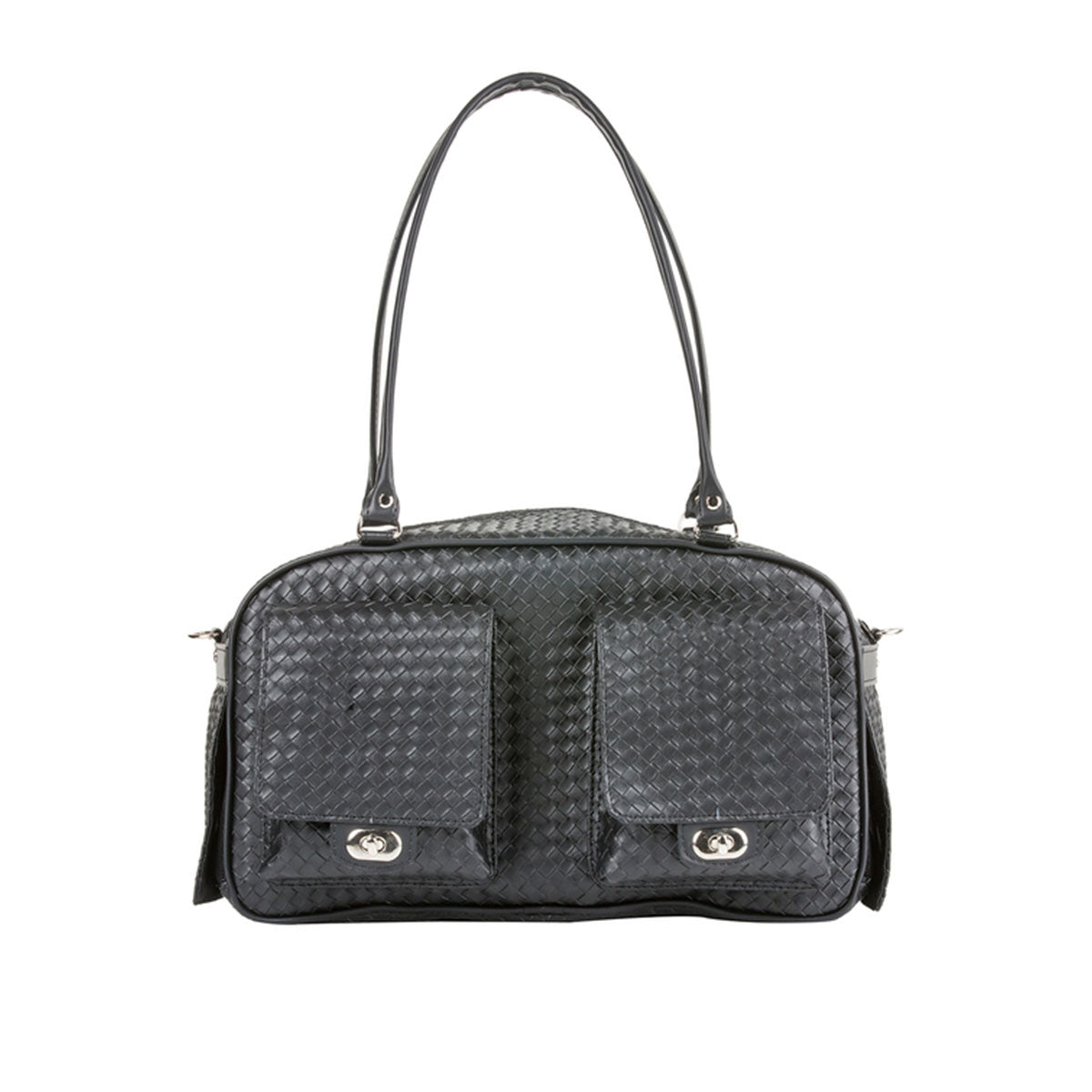 Marlee Pet Carrier - Black Woven | Pawlicious & Company