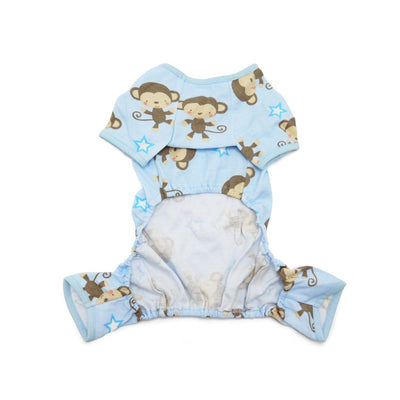 Monkey Print Dog Pajamas | Pawlicious & Company