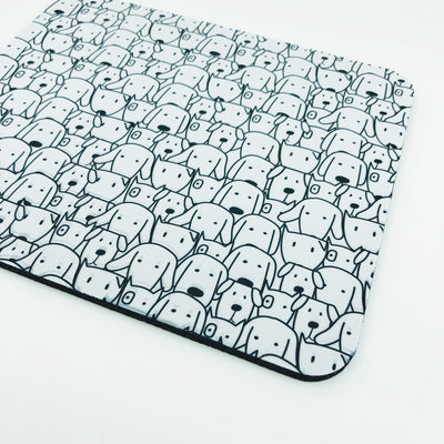 Dog Faces Mouse Pad | Pawlicious & Company