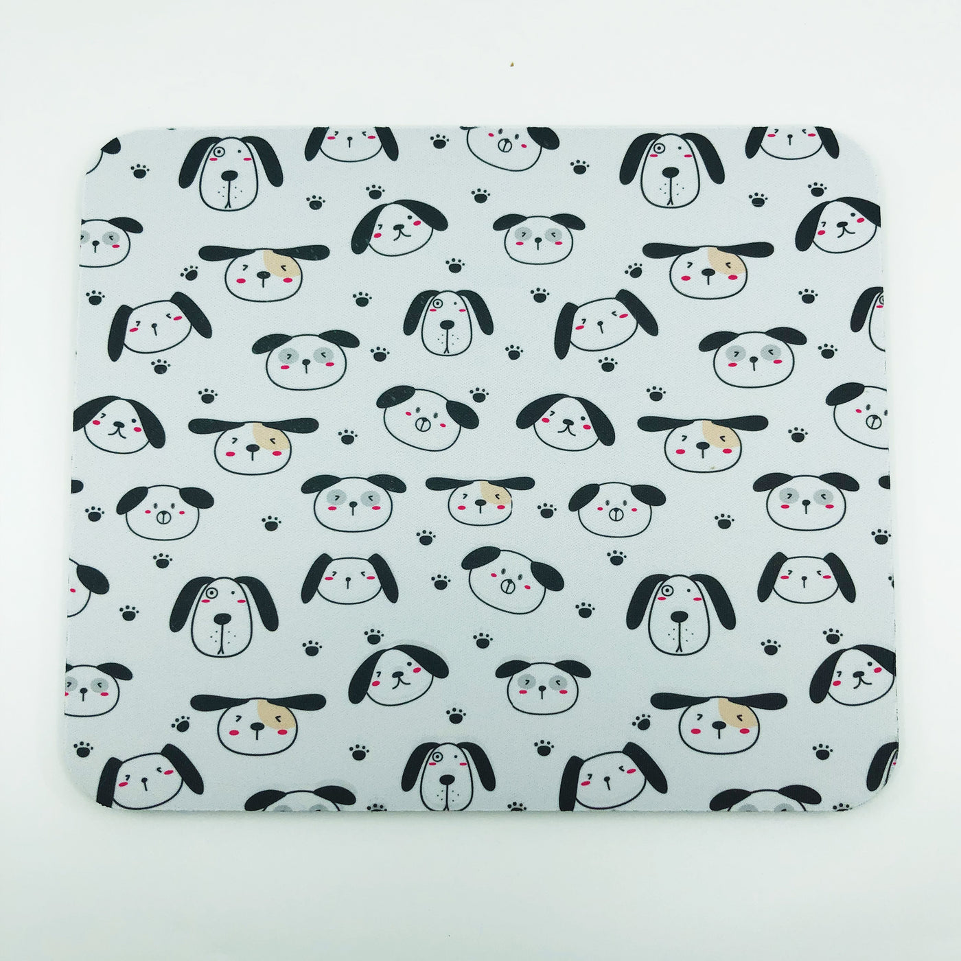 Dog Faces and Paw Mouse Pad | Pawlicious & Company