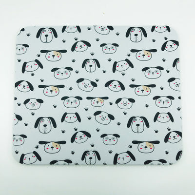Dog Faces and Paw Mouse Pad | Pawlicious & Company
