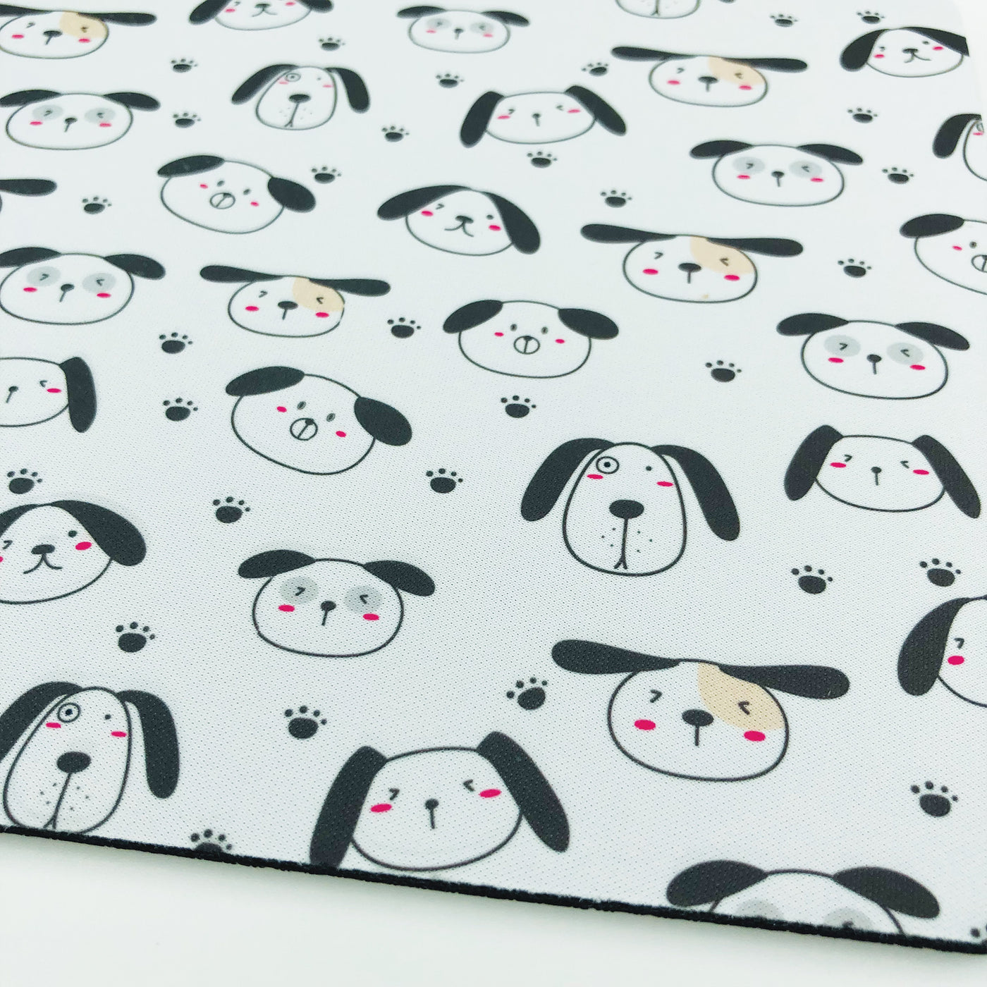 Dog Faces and Paw Mouse Pad | Pawlicious & Company