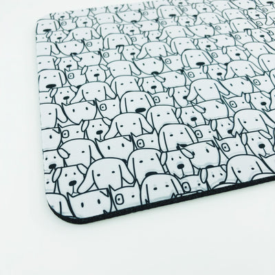 Dog Faces Mouse Pad | Pawlicious & Company