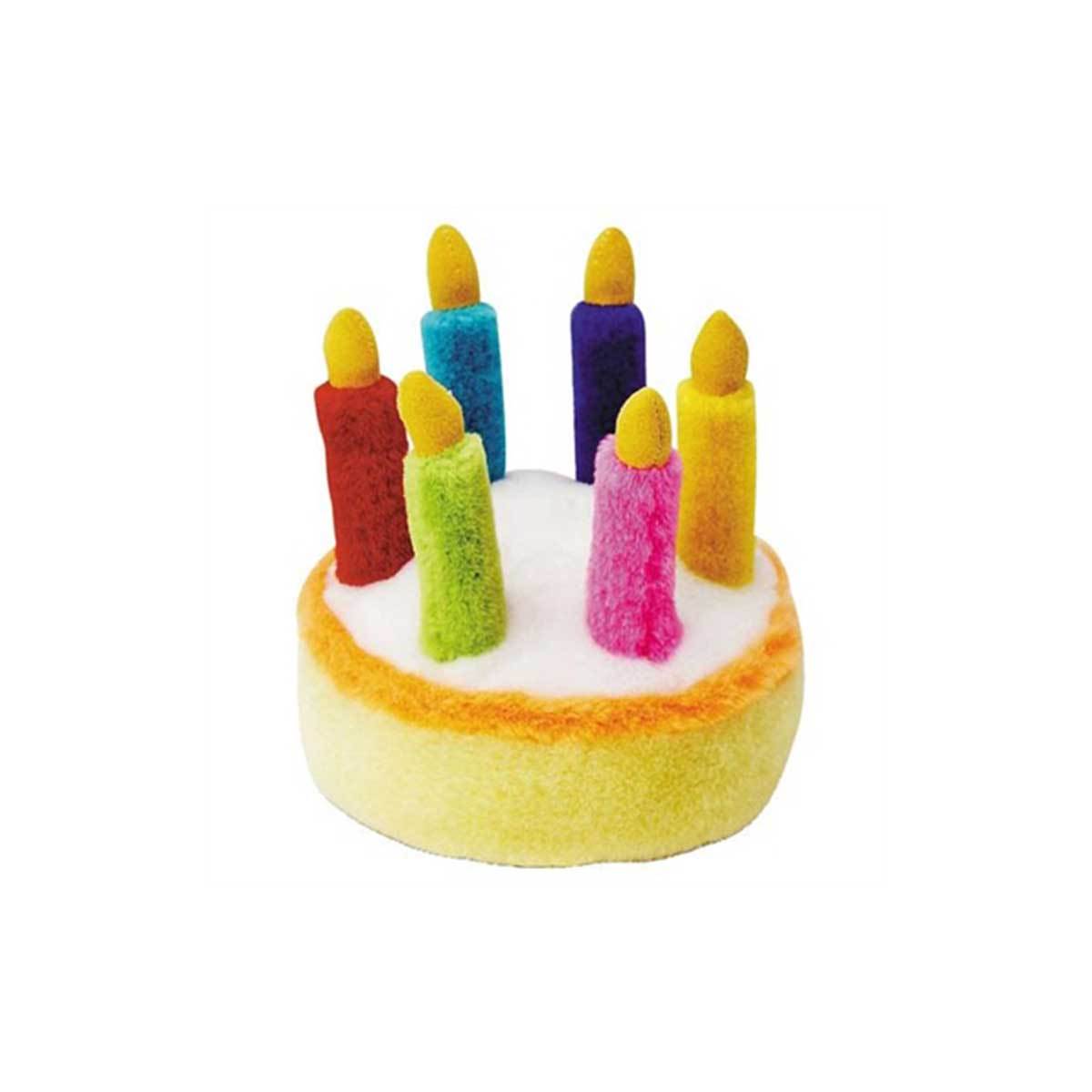 Musical Birthday Cake Plush Dog Toy | Pawlicious & Company