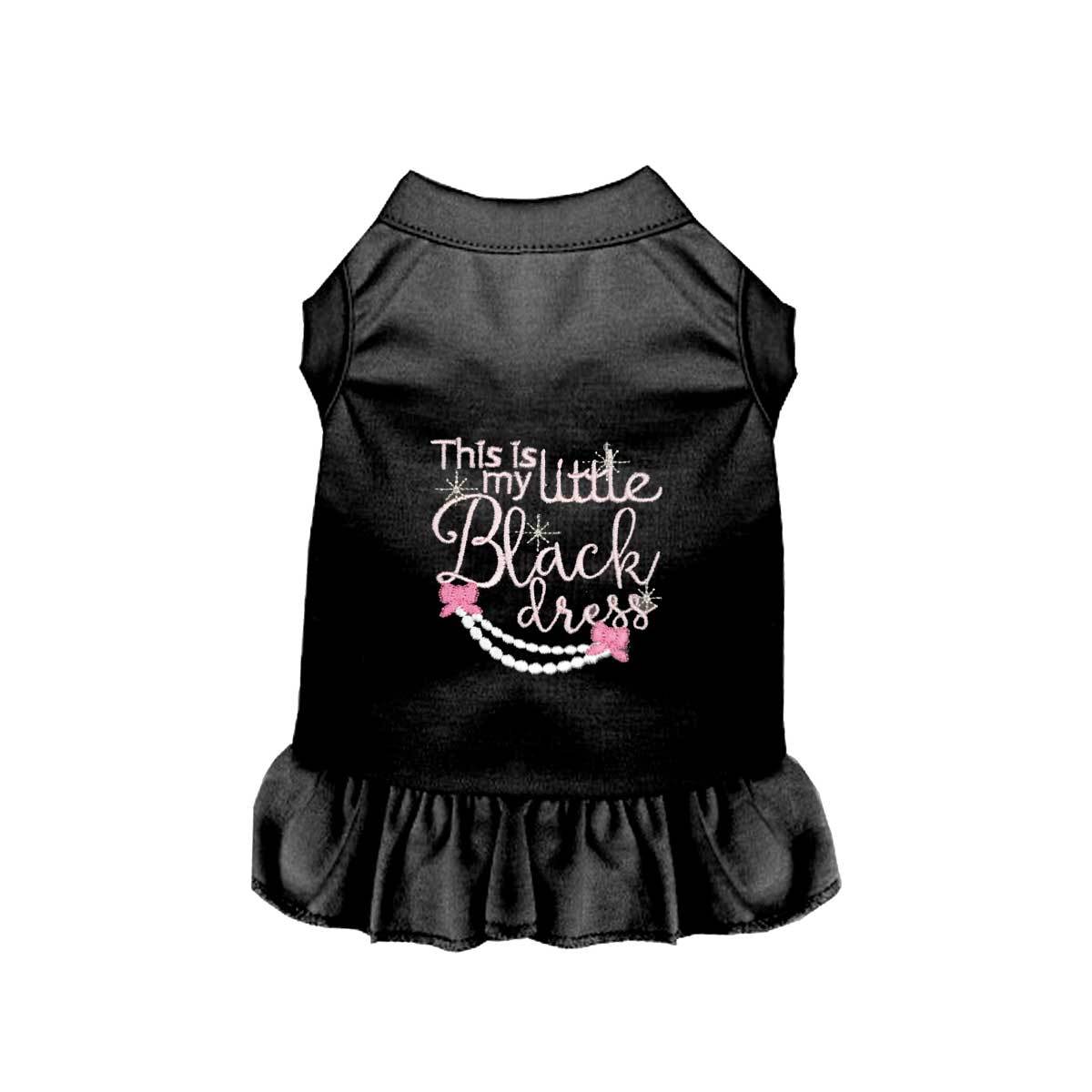 My Little Black Dog Dress | Pawlicious & Company