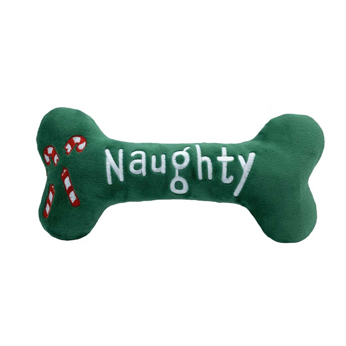 Naughty & Nice Bone Dog Toy | Pawlicious & Company
