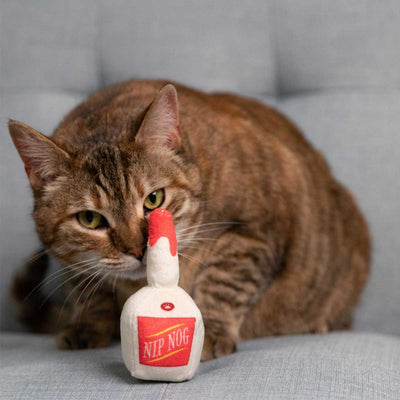 Nip Nog Bottle Catnip Toy | Pawlicious & Company