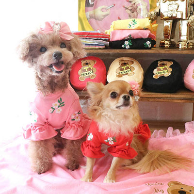 Olivia Dog Hair Clip in Red | Pawlicious & Company