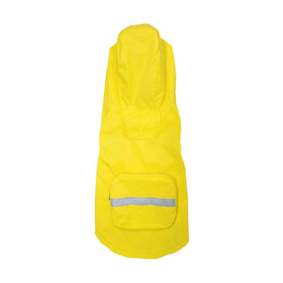Packable Raincoat in Yellow | Pawlicious & Company