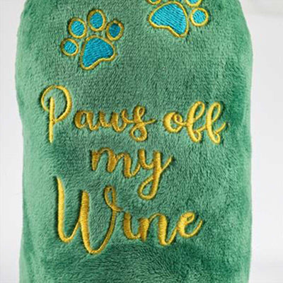 Pawfoot Wine Plush Dog Toy | Pawlicious & Company