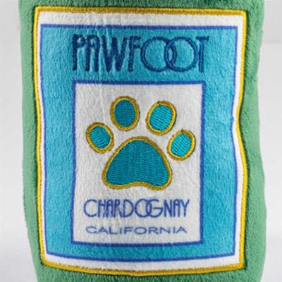 Pawfoot Wine Plush Dog Toy | Pawlicious & Company