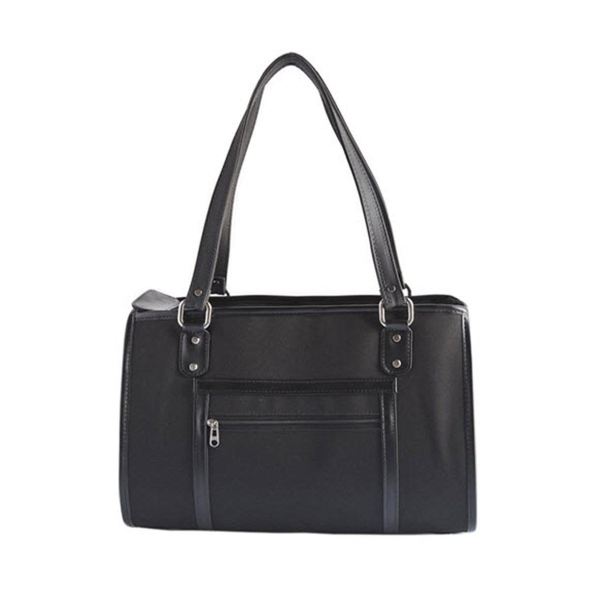 Payton Dog Carrier Handbag - Black | Pawlicious & Company