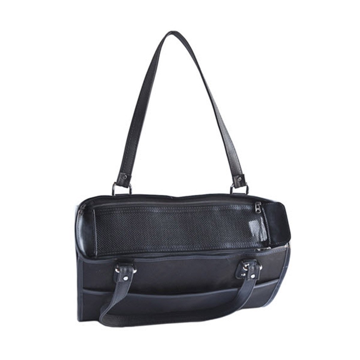 Payton Dog Carrier Handbag - Black | Pawlicious & Company