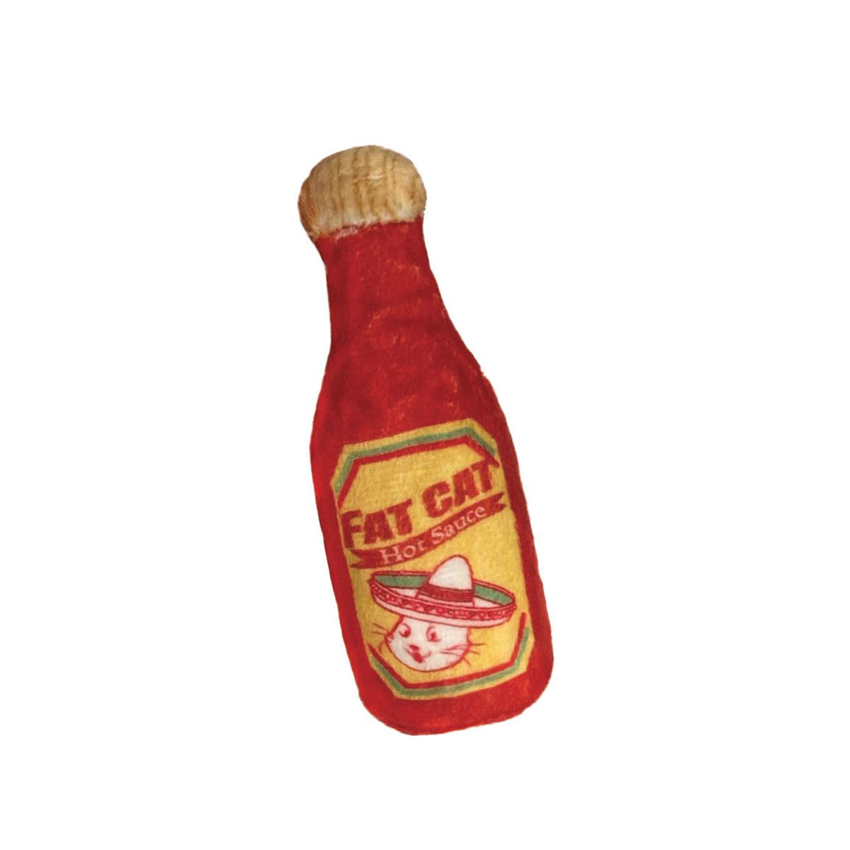Fat Cat Hot Sauce Plush Cat Toy | Pawlicious & Company