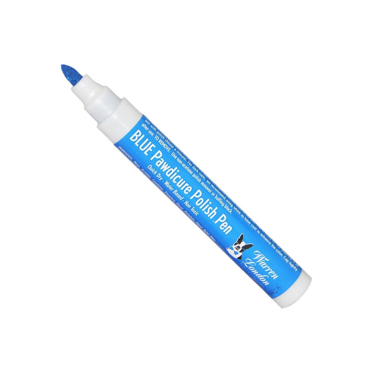 Warren London Pawdicure Polish Pen - Blue | Pawlicious & Company