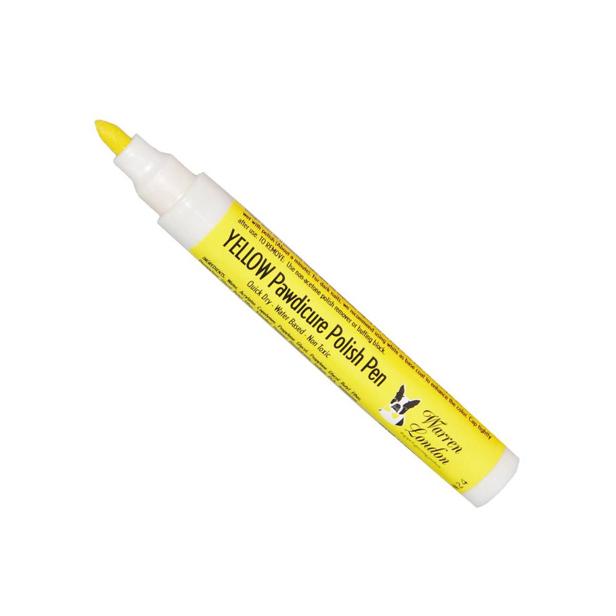 Warren London Pawdicure Polish Pen - Yellow | Pawlicious & Company
