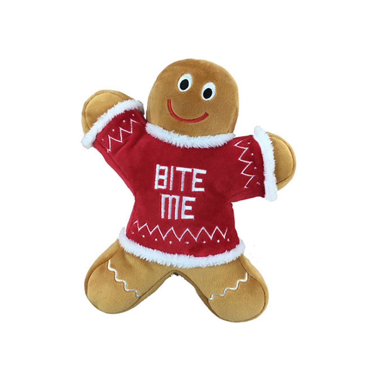 Gingerbread Man Eddie Says Bite Me | Pawlicious & Company
