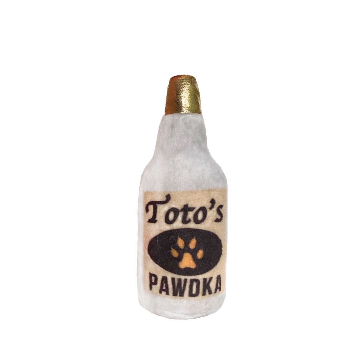 Toto's Pawdka Plush Booze Cat Toy | Pawlicious & Company