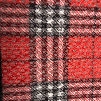 Plaid Breathe EZ Pullover Mesh Dog Harness in Red | Pawlicious & Company