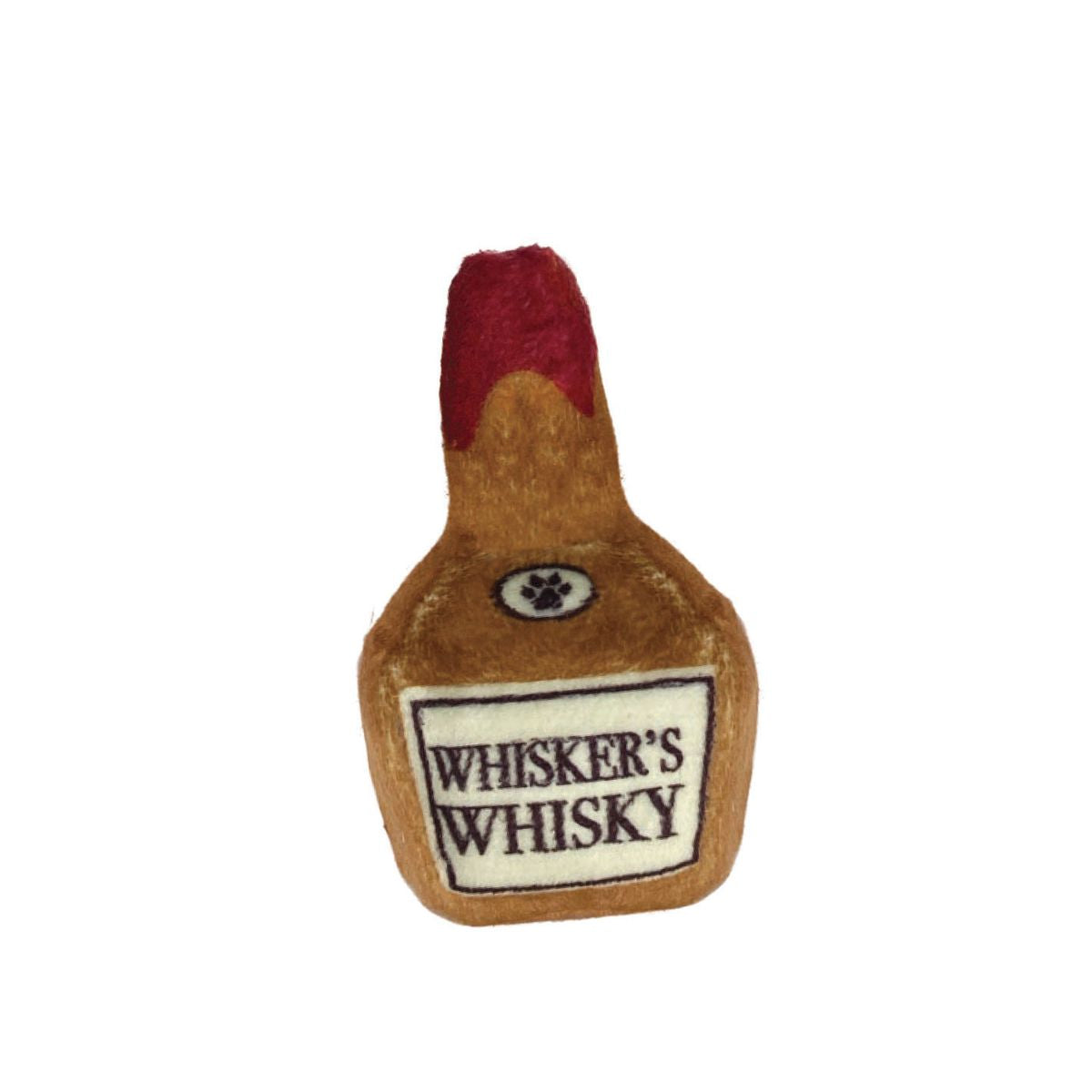 Whisker's Whisky Plush Booze Toy | Pawlicious & Company