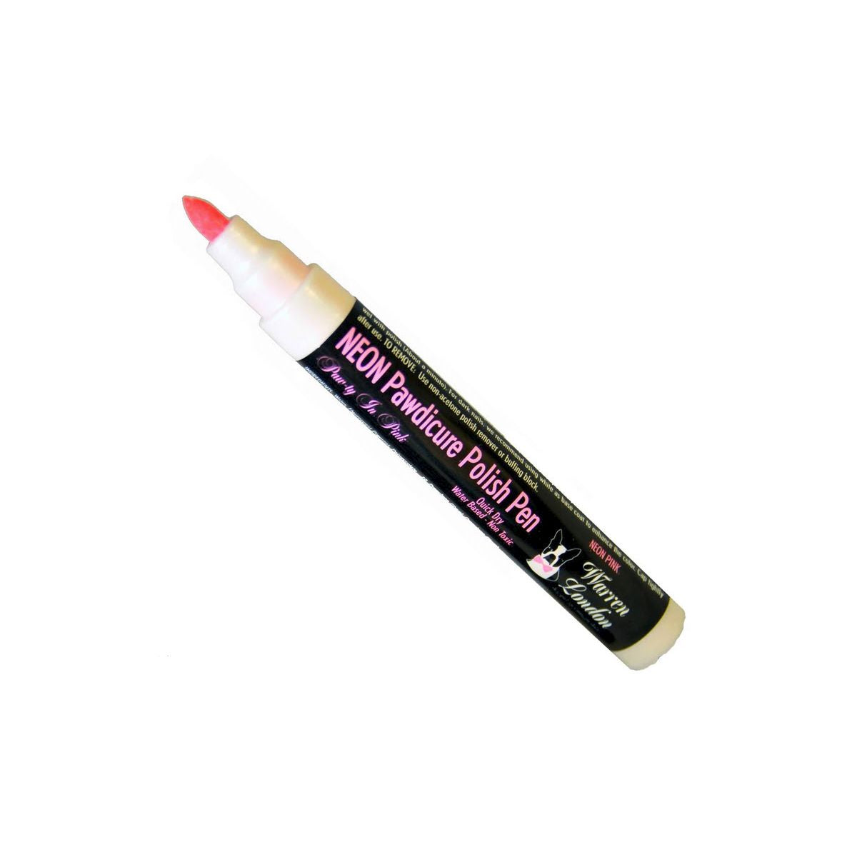 Warren London Pawdicure Polish Pen - Neon Pink | Pawlicious & Company