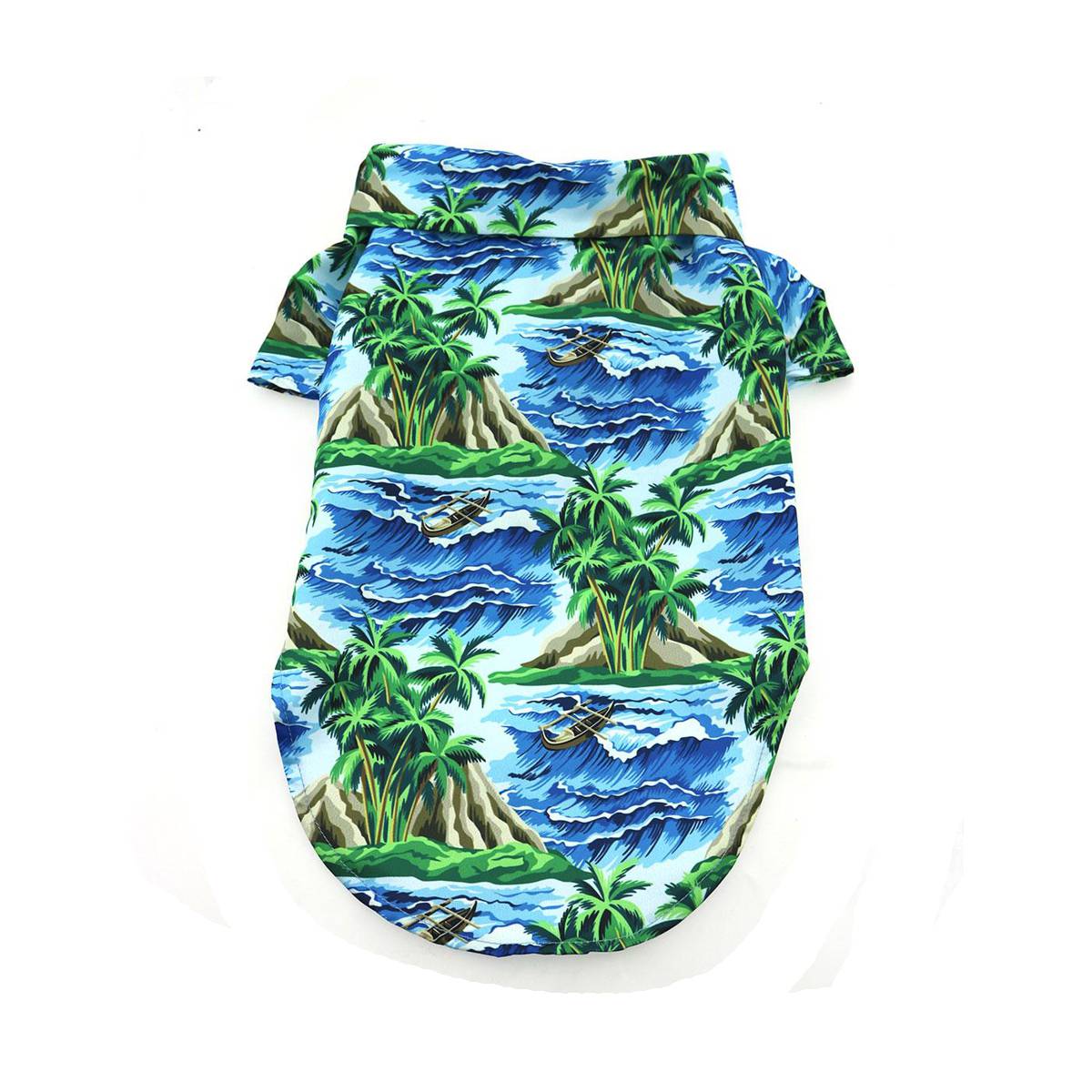 Island Life Hawaiian Camp Dog Shirt | Pawlicious & Company