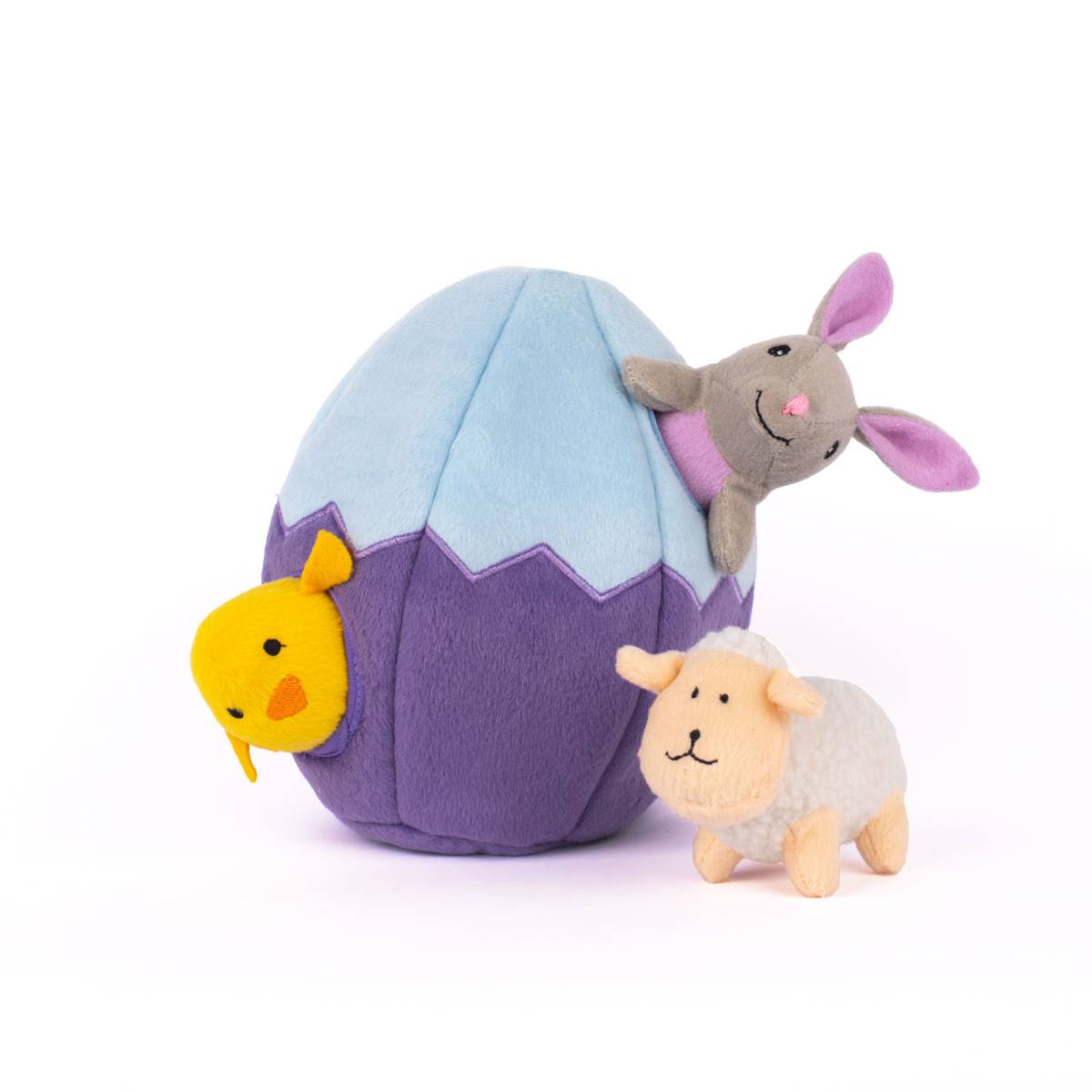 Easter Egg & Friends Burrow Toy | Pawlicious & Company