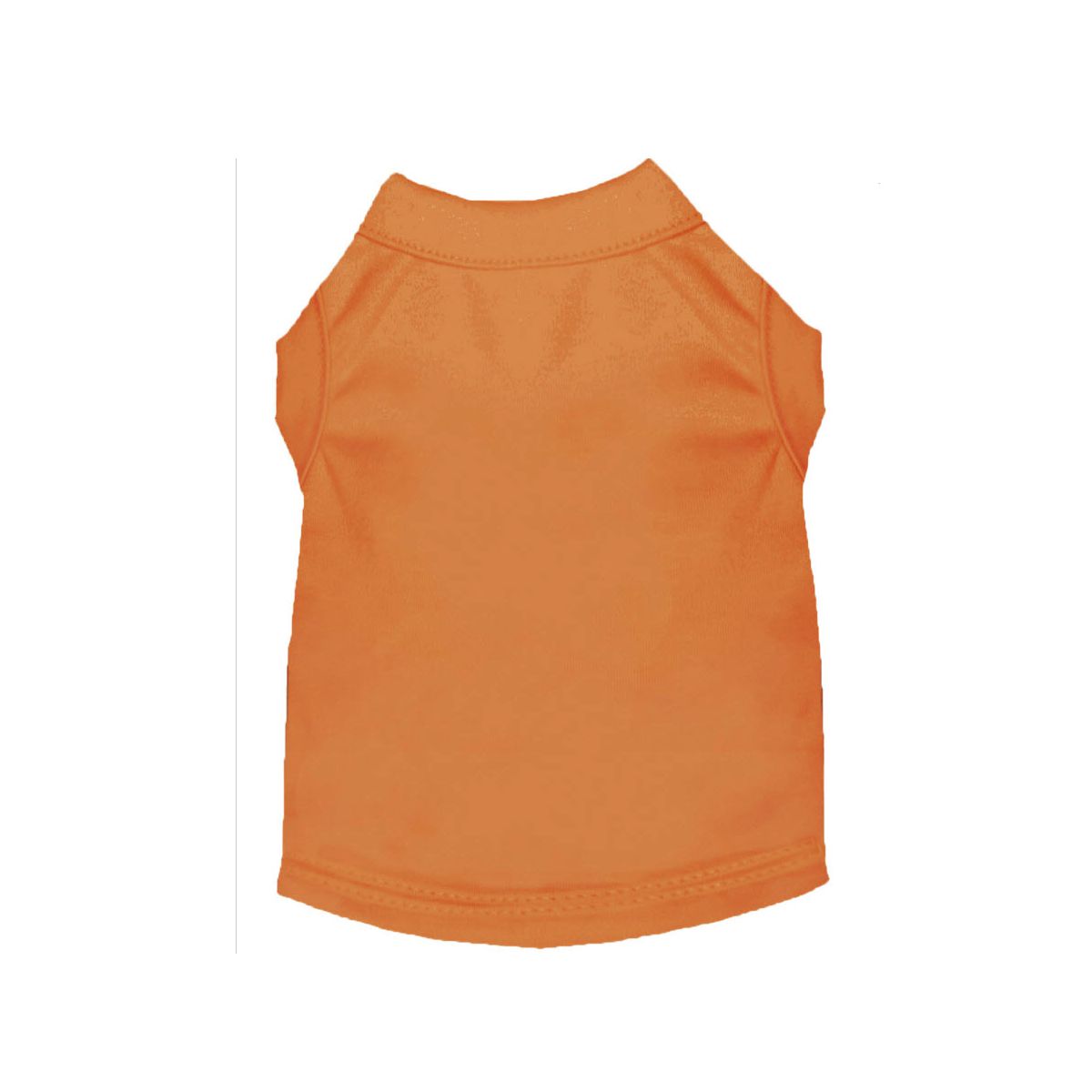 Cotton Poly Blend Tee Shirt in Orange | Pawlicious & Company